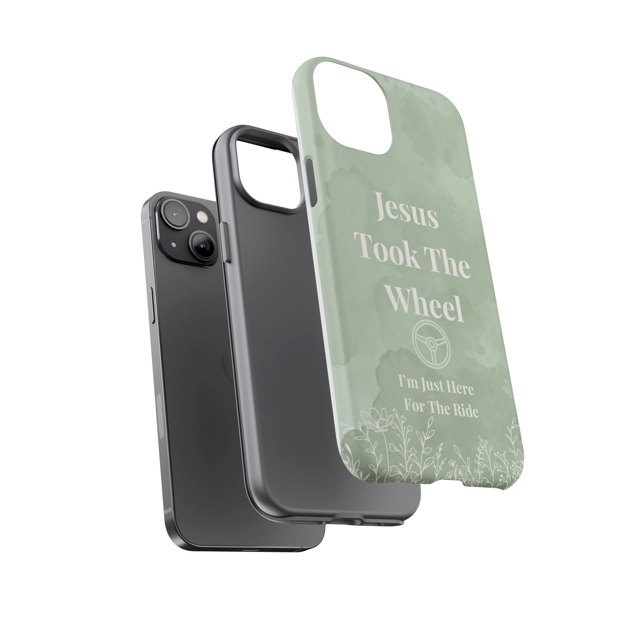Jesus Took The Wheel Phone Case