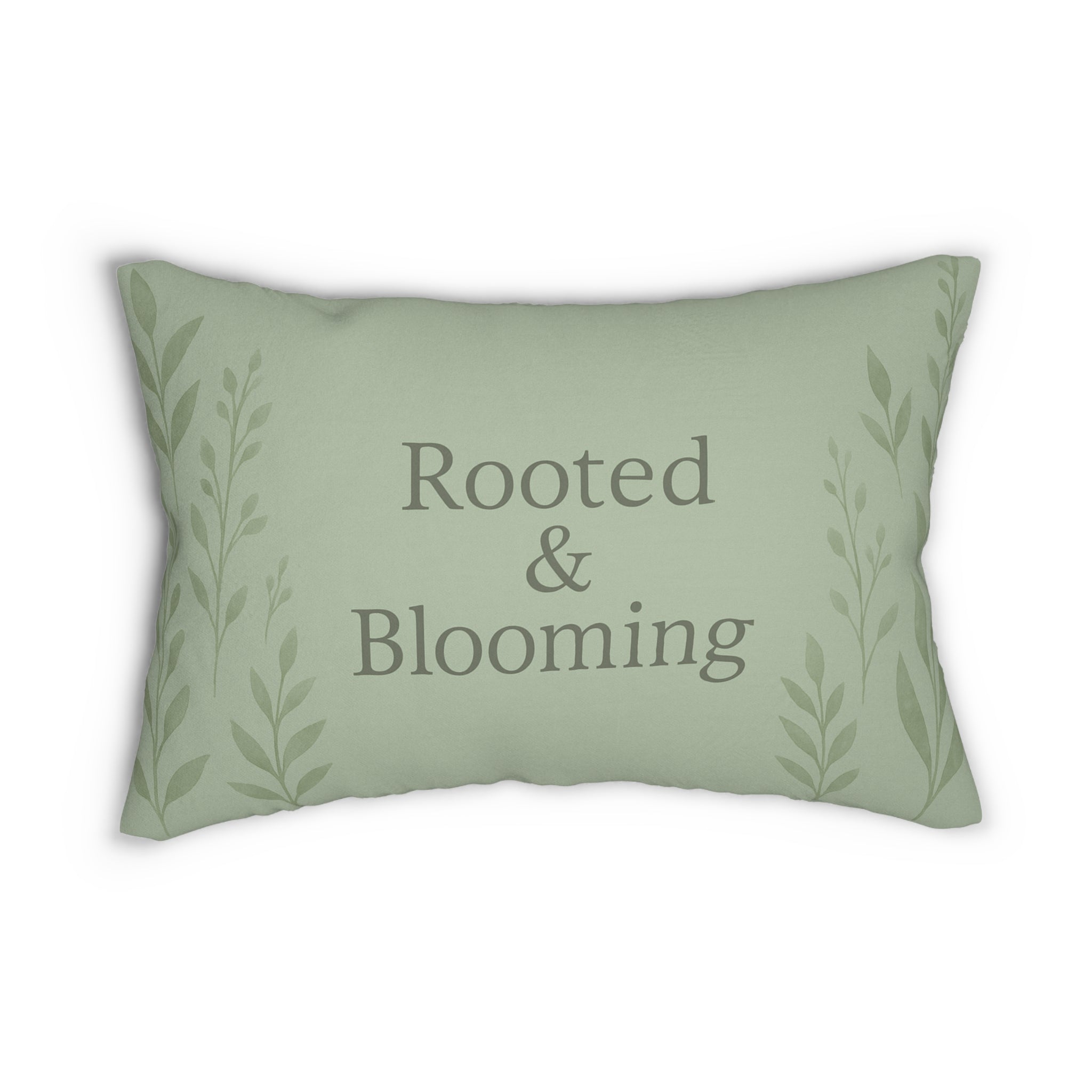 Rooted & Blooming Lumbar Pillow
