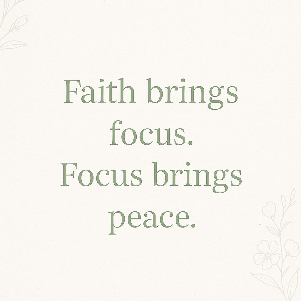 Daily Reset Sheet ☀️ | Faith • Focus • Family Planner Page