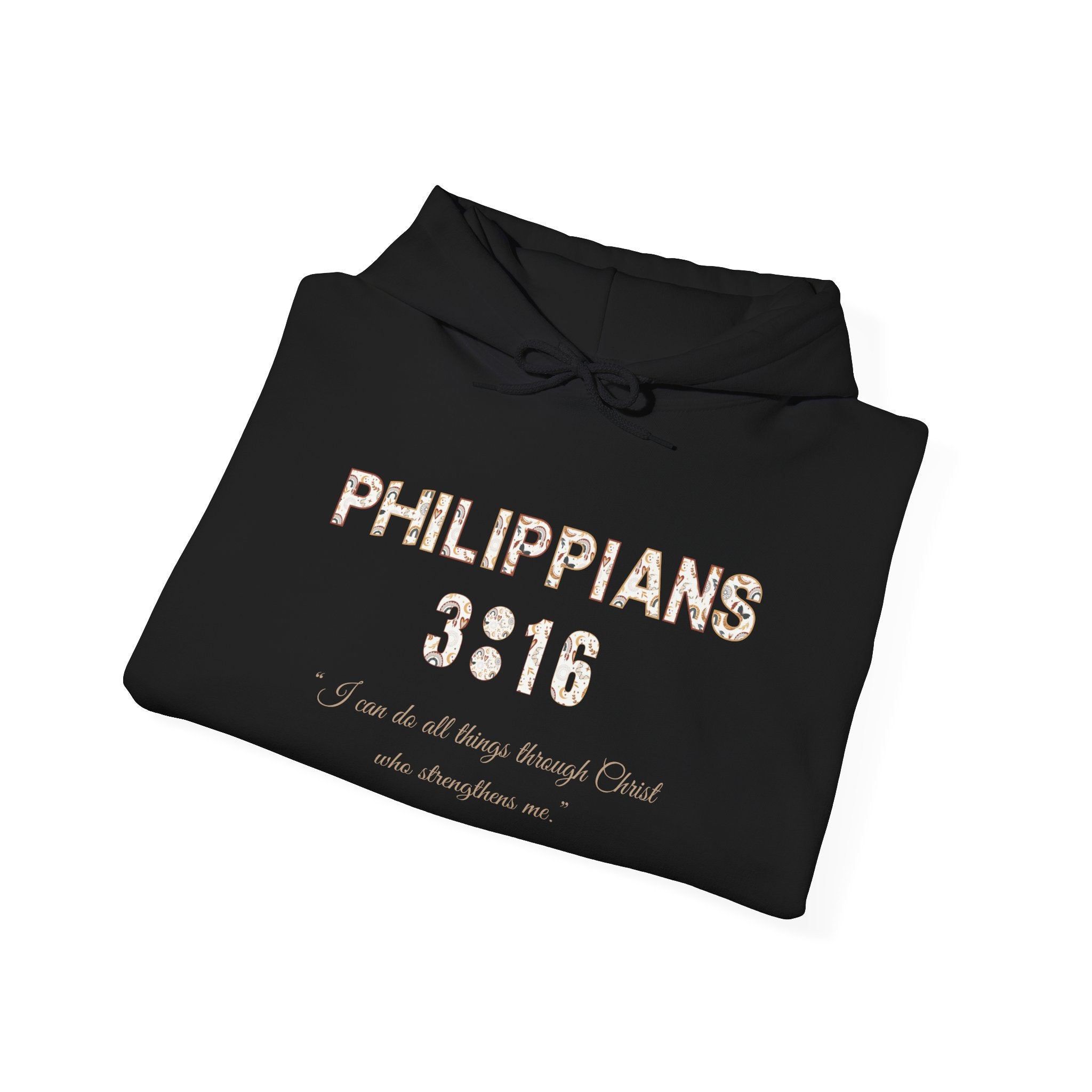 Philippians 3:16 Hoodie – “Walk in Step with Grace”
