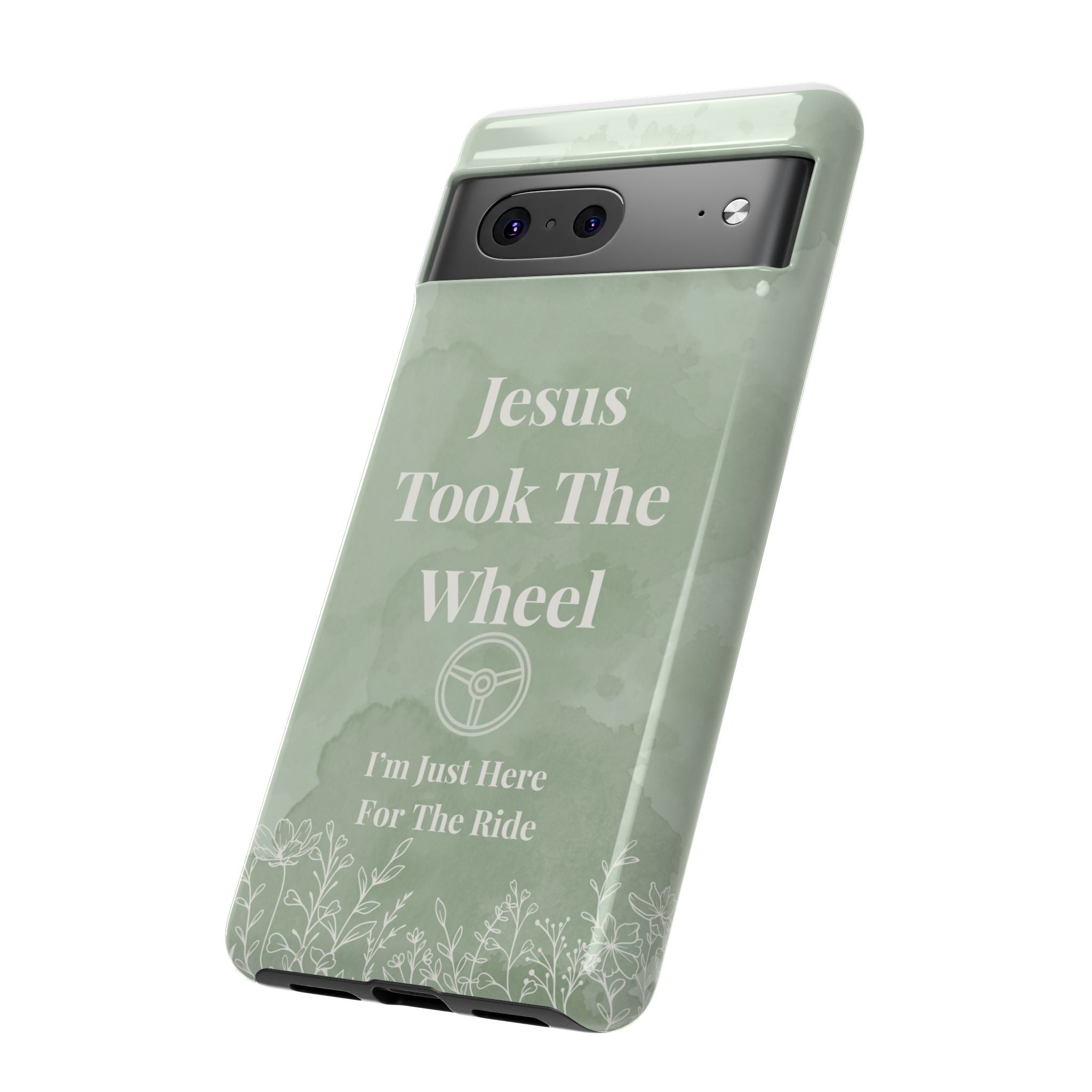 Jesus Took The Wheel Phone Case