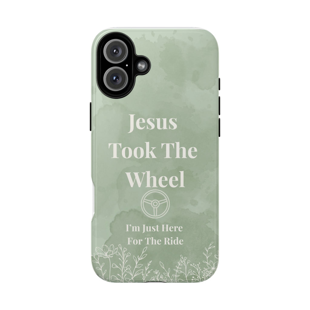 Jesus Took The Wheel Phone Case