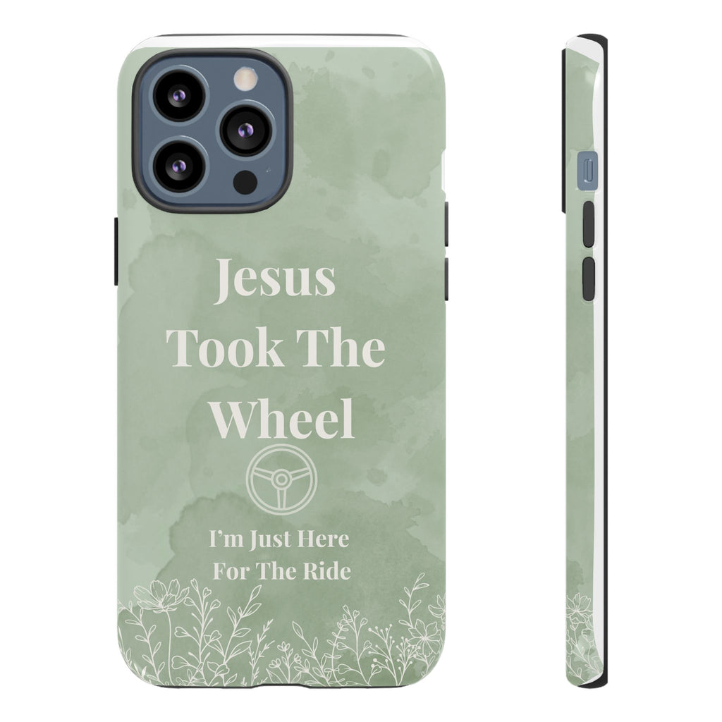 Jesus Took The Wheel Phone Case