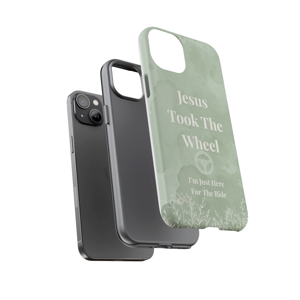 Jesus Took The Wheel Phone Case