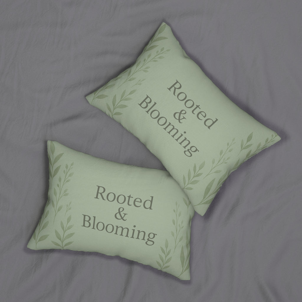 Rooted & Blooming Lumbar Pillow