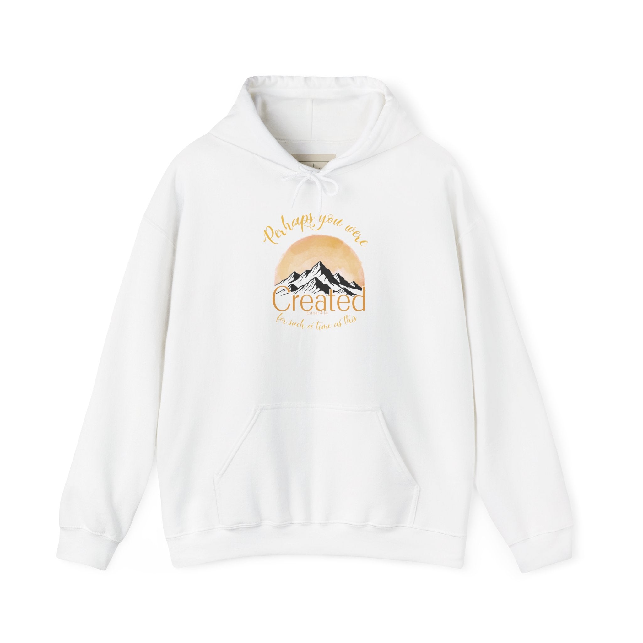 Created Mountain Hoodie — Inspirational Christian Adventure Pullover