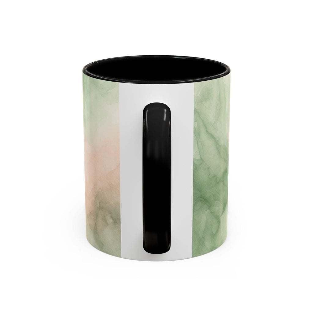 Faith in Bloom Coffee Mug - Inspirational Floral Design