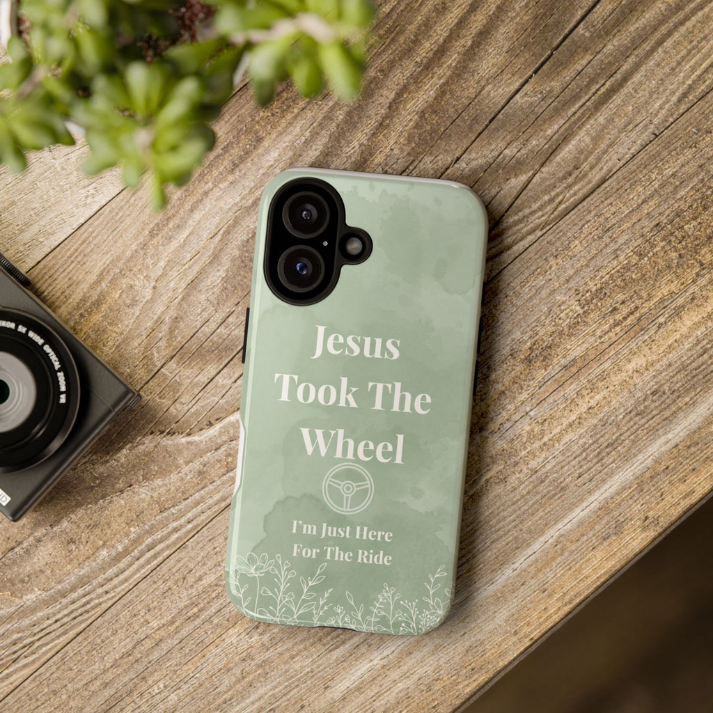 Jesus Took The Wheel Phone Case
