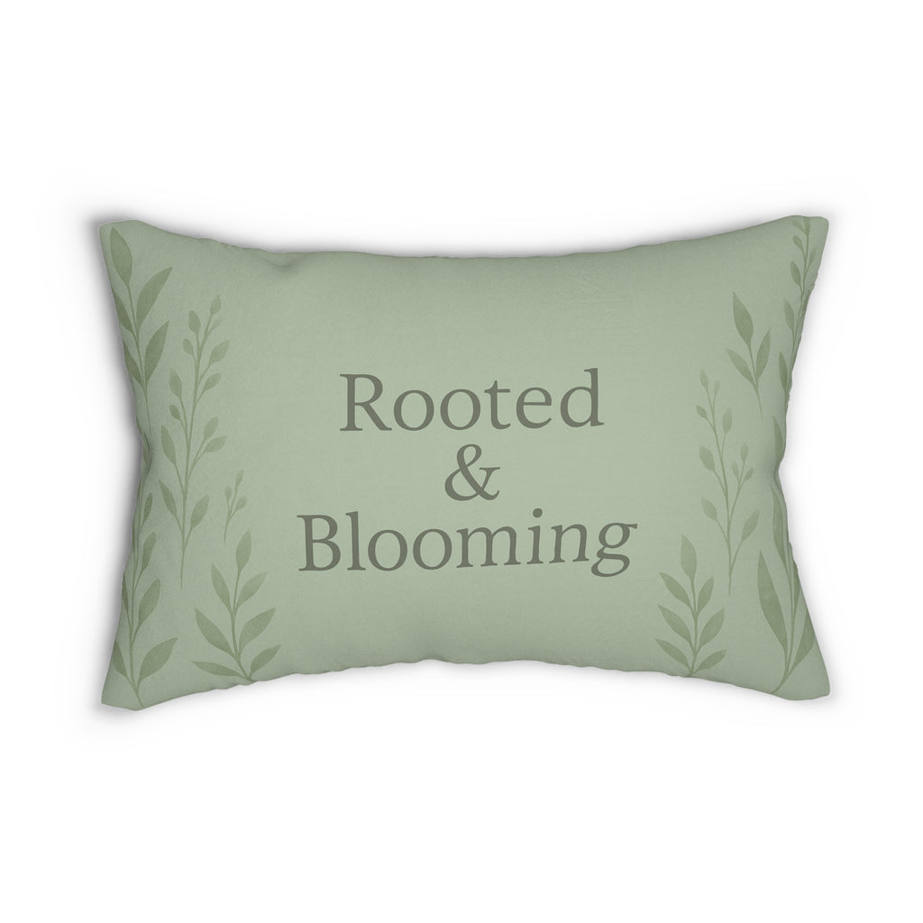 Rooted & Blooming Lumbar Pillow