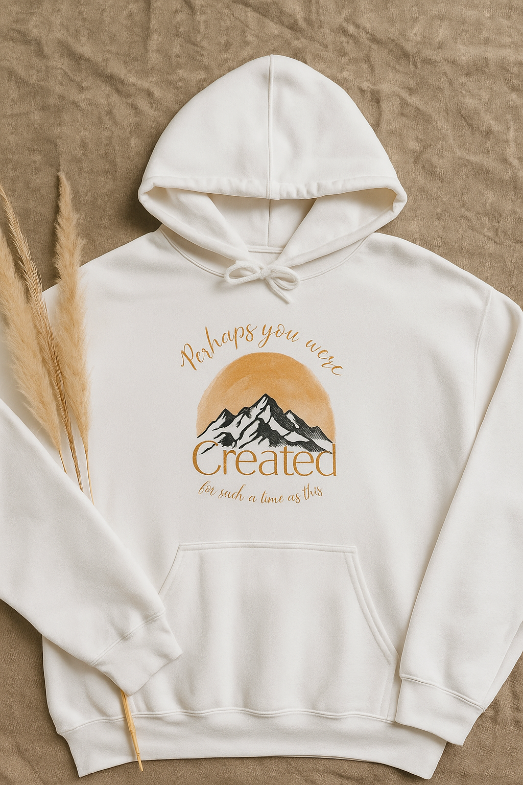 Created Mountain Hoodie — Inspirational Christian Adventure Pullover