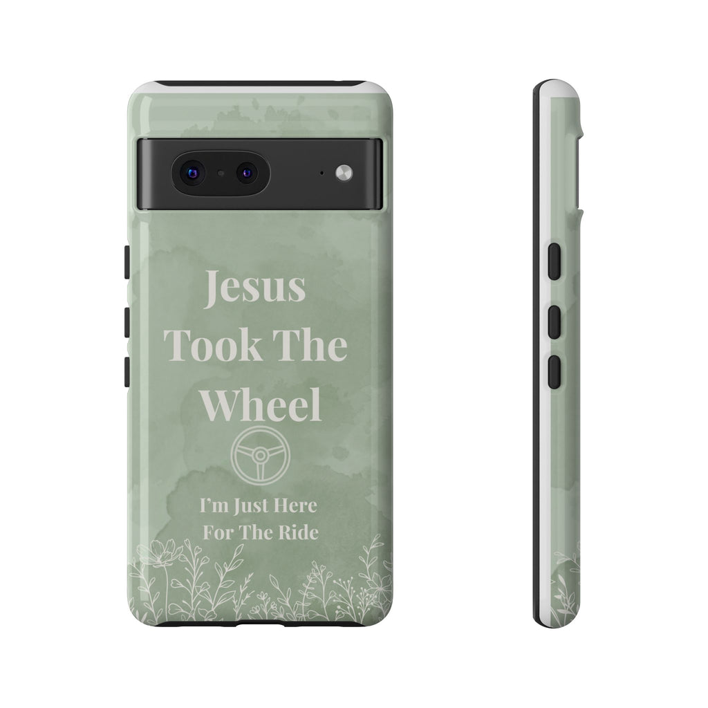 Jesus Took The Wheel Phone Case