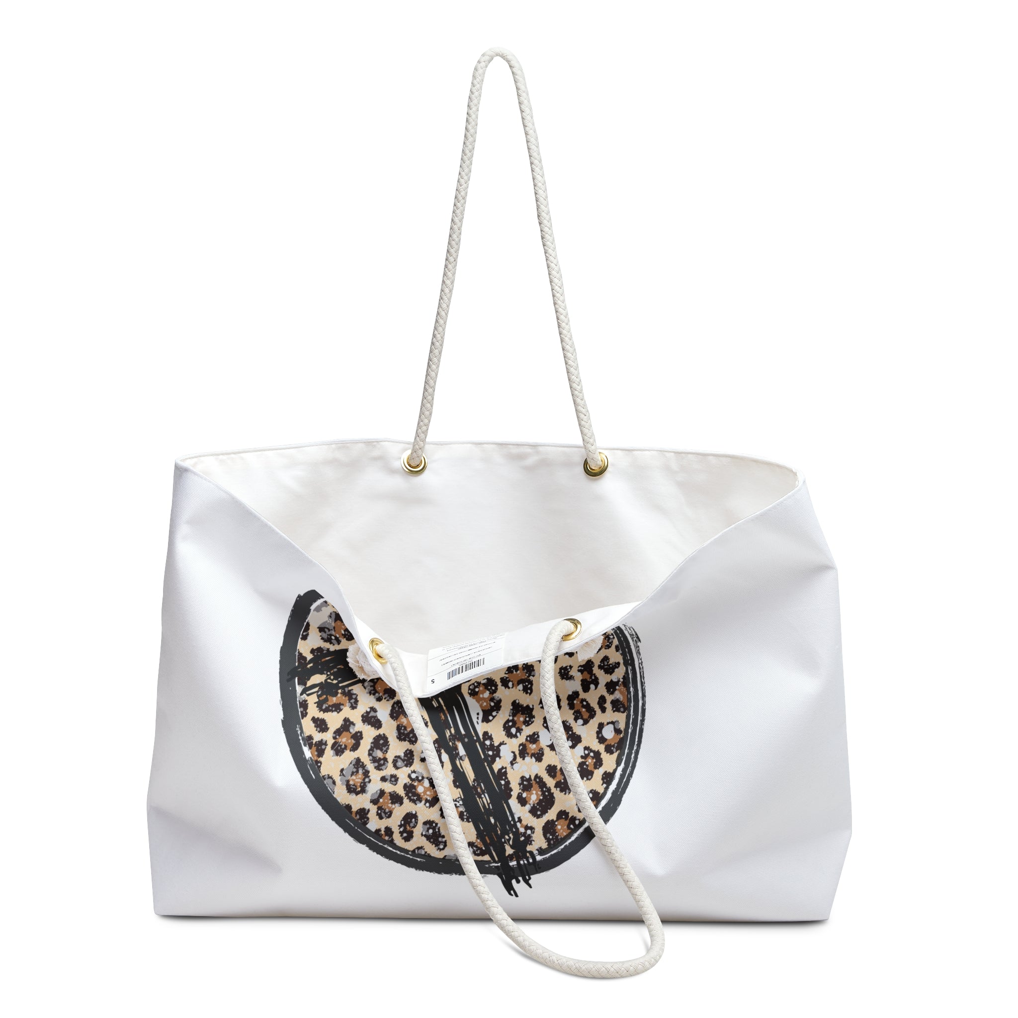 Leopard Cross Weekender Tote — Rooted in Grace Collection