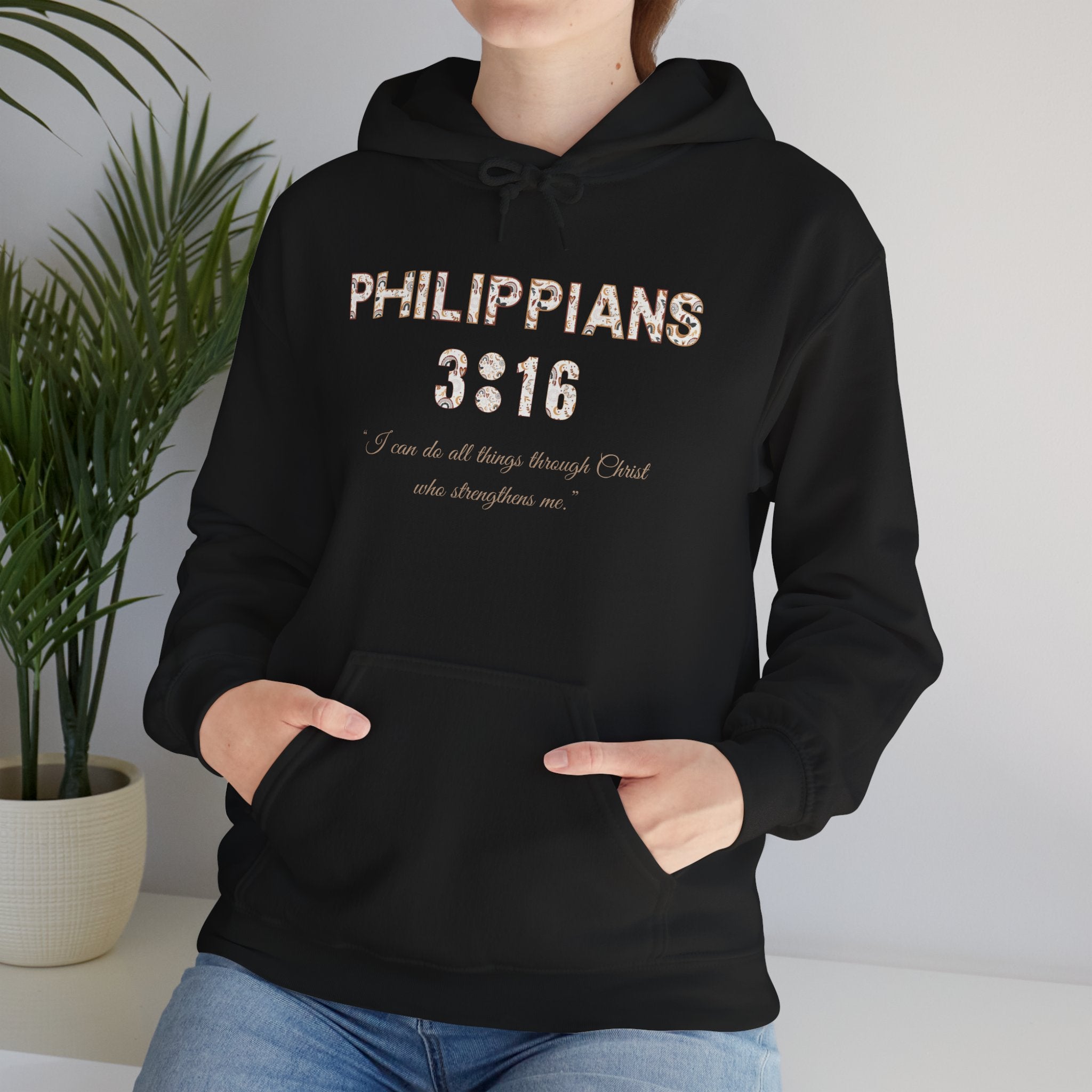 Philippians 3:16 Hoodie – “Walk in Step with Grace”