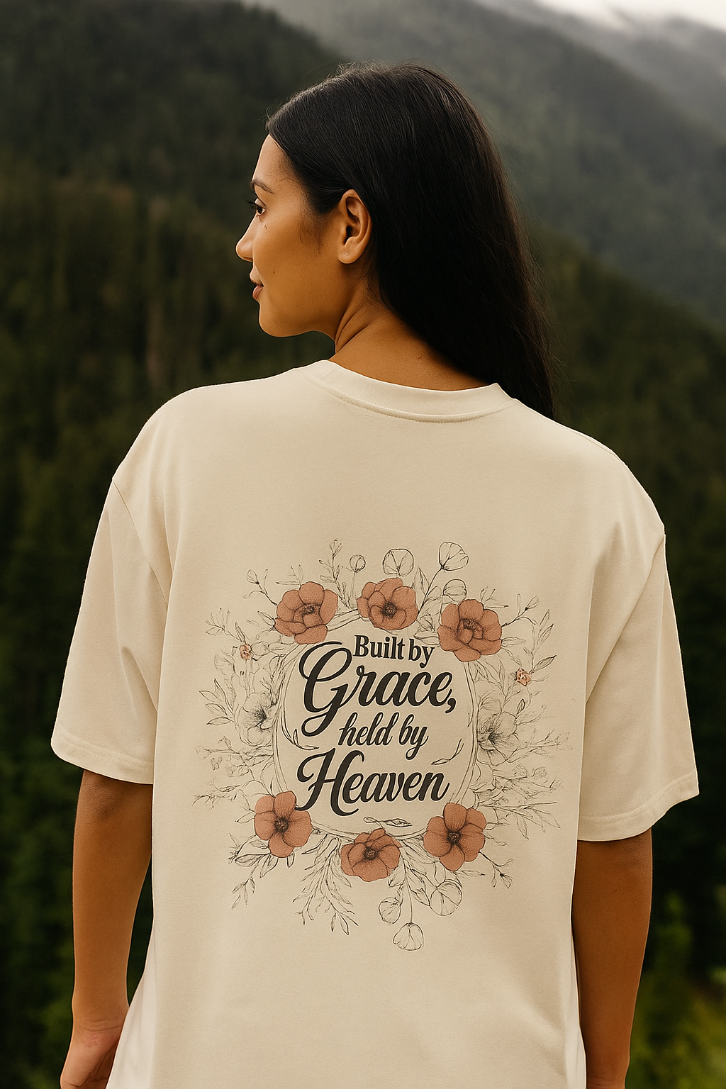 Built by Grace, Held by Heaven Tee