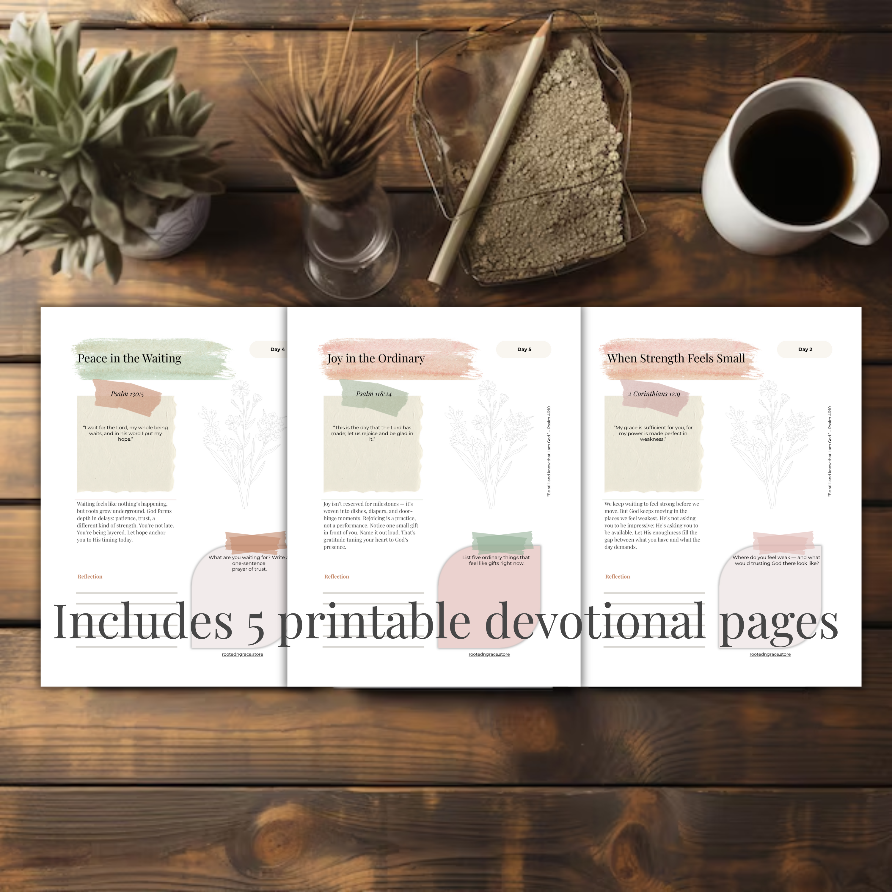 5 Days of Grace – A Printable Devotional for Everyday Faith