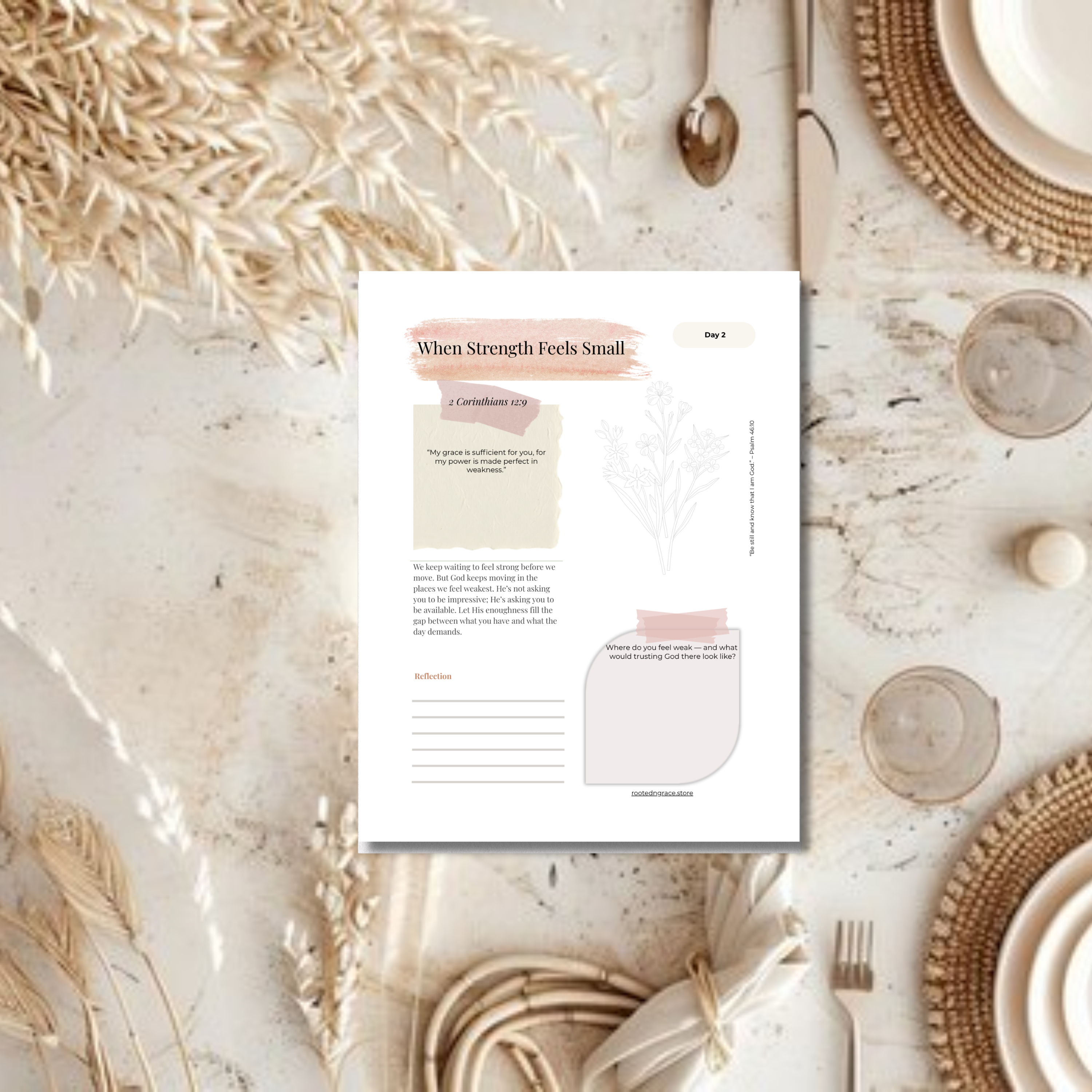 5 Days of Grace – A Printable Devotional for Everyday Faith