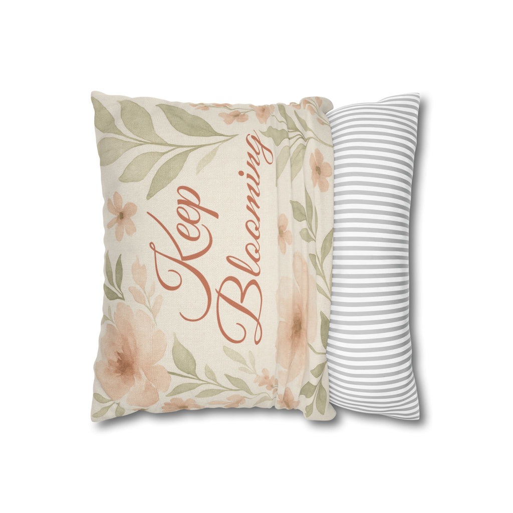 Blooming Floral Pillowcase - Keep Blooming Decor for Cozy Spaces