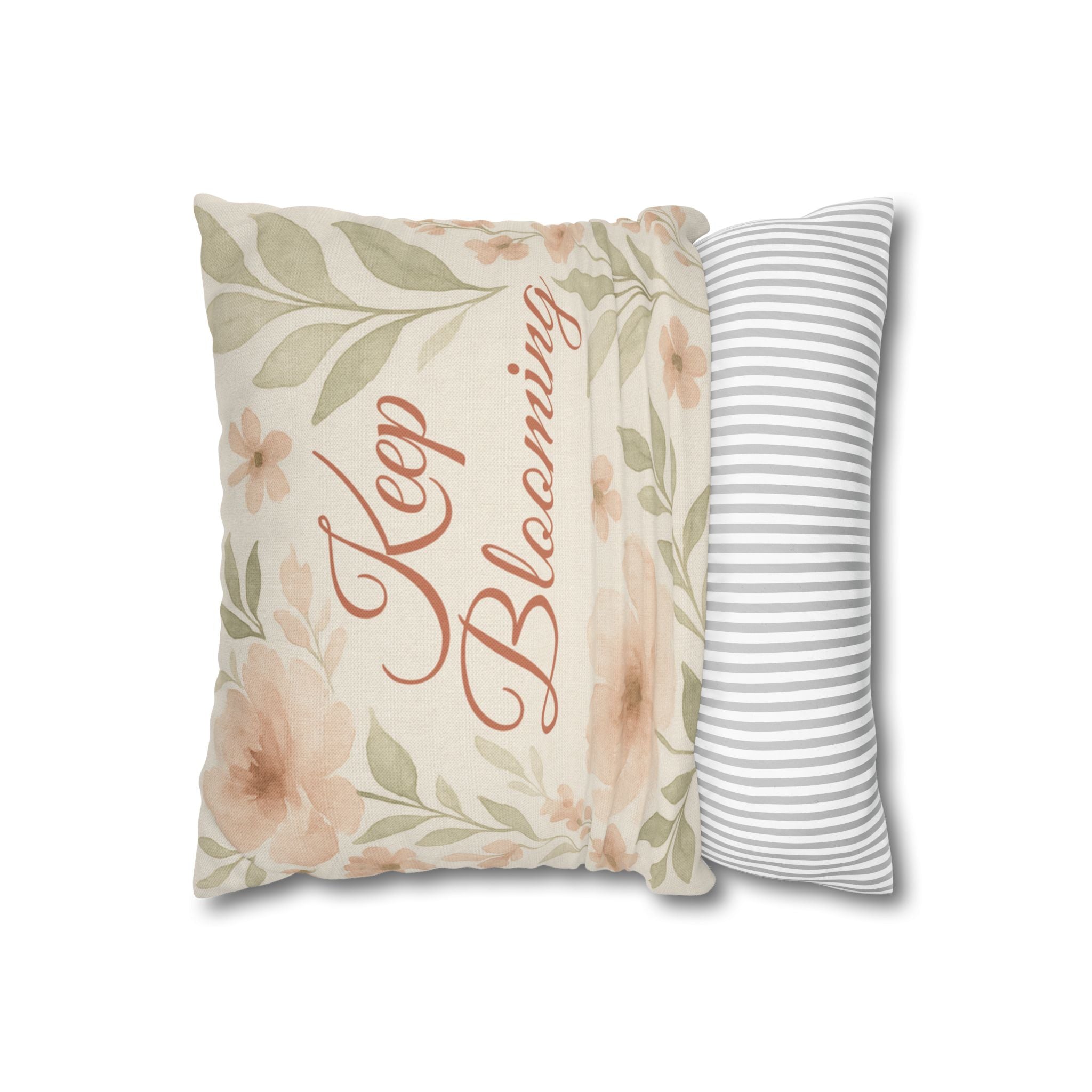 Blooming Floral Pillowcase - Keep Blooming Decor for Cozy Spaces