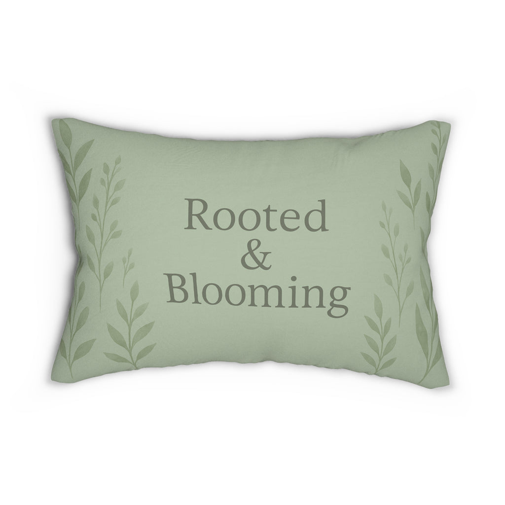 Rooted & Blooming Lumbar Pillow