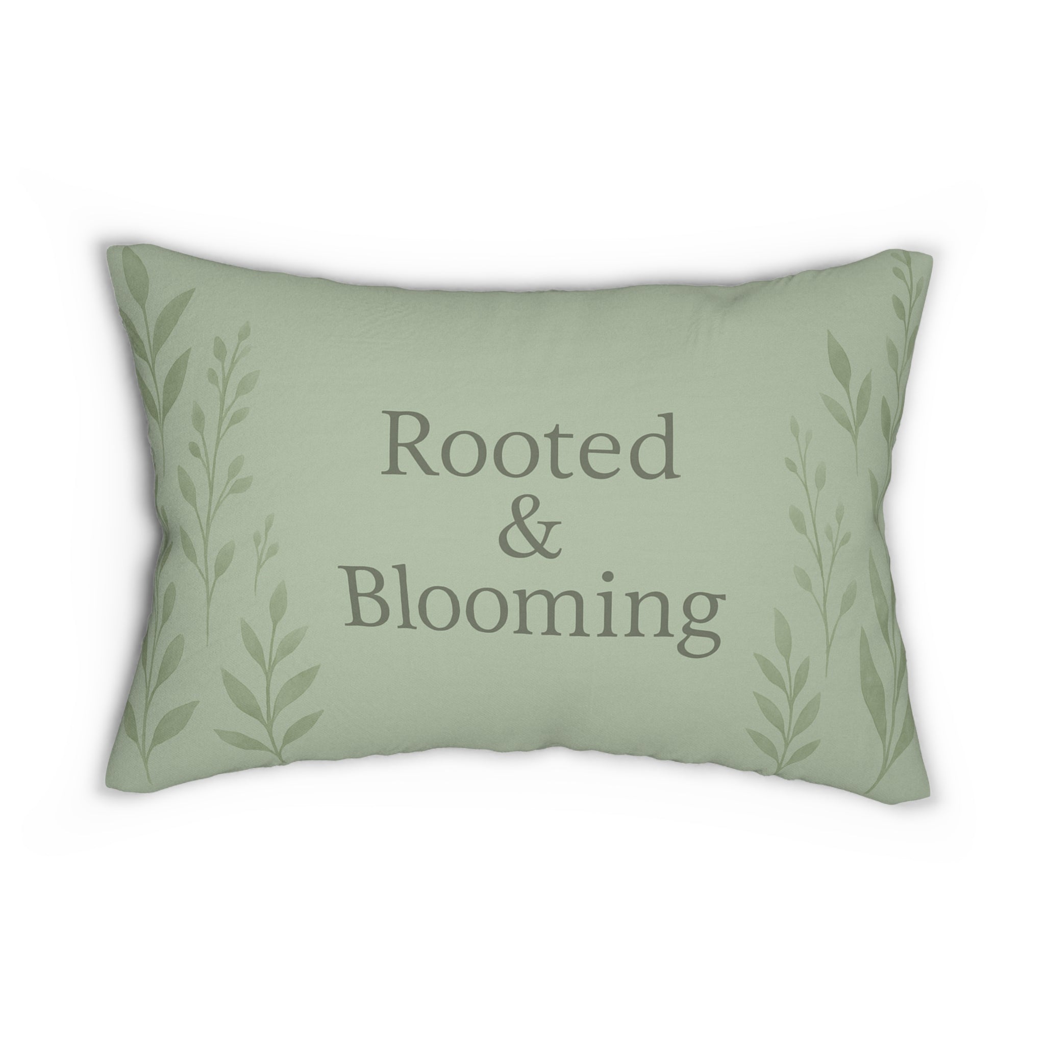Rooted & Blooming Lumbar Pillow