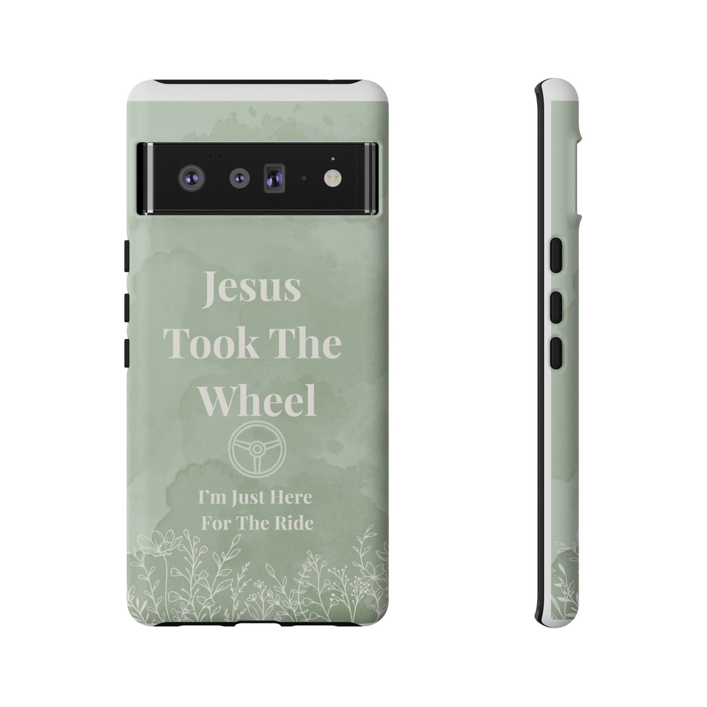 Jesus Took The Wheel Phone Case