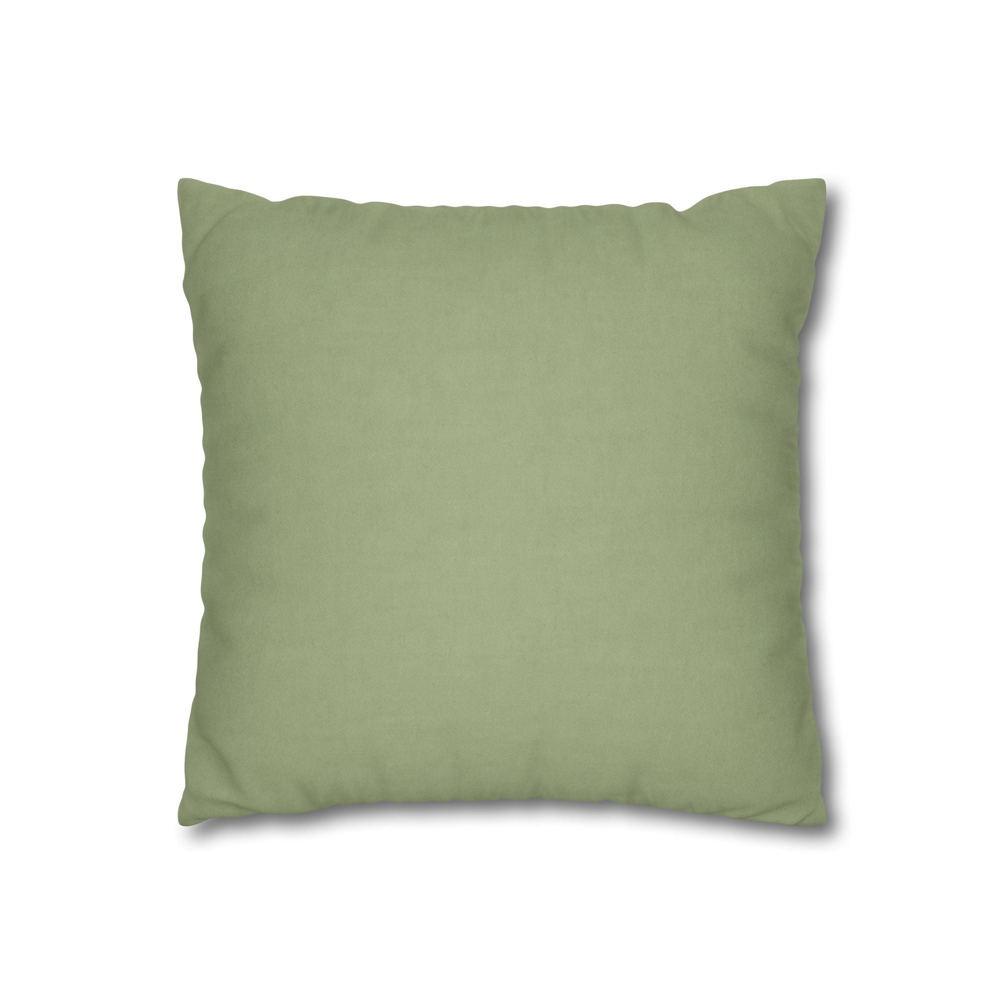 Faux Suede Square Pillowcase