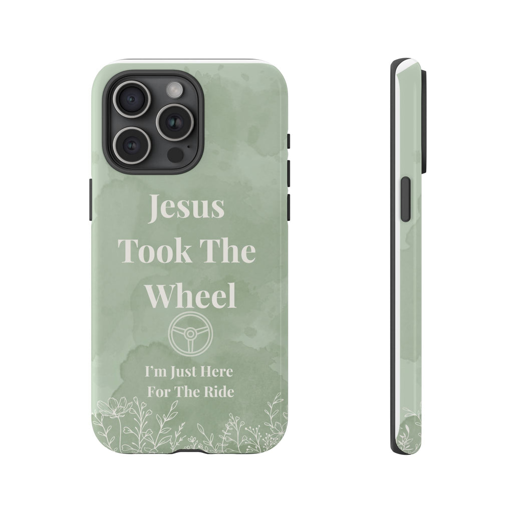 Jesus Took The Wheel Phone Case